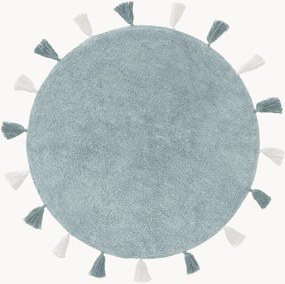 Tapete redondo tufado à mão Malu