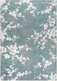 Tapete lavável em jacquard para interior e exterior Sakura