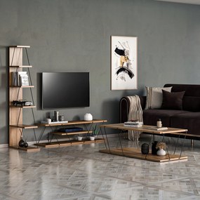 Conjunto de Mobiliário para Sala de Estar Epsilon – Pinho Atlântico Pr