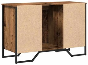 Armário de Pia para Casa de Banho Madeira Antiga 91x35x60 cm Madeira d