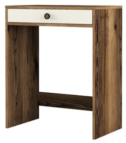 Mesa de Maquilhagem Lizbon – Walnut Cream – 70 cm x 40 cm x 84,7 cm