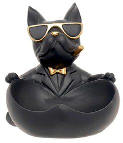 Despeja Bolsos Bulldog Preto 18.5X21X20cm