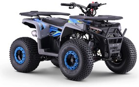 Moto 4 gasolina crianças Motors WARRIOR 125cc Azul