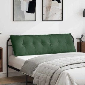 vidaXL Travesseiro para Costas Verde Selva 160 x 50 cm