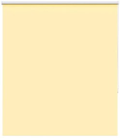 vidaXL Persiana de enrolar 140x130 cm largura tecido 136,6cm poliéster