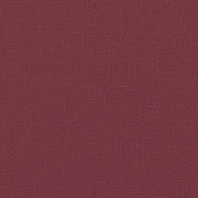 Poltrona reclinável tecido vermelho tinto
