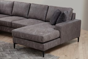 Sofá de Canto Porto Corner – Antracite – 200 cm x 314 cm x 155 cm