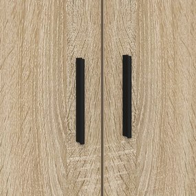 Cama com Armazenamento Carvalho Sonoma 90x190 cm
