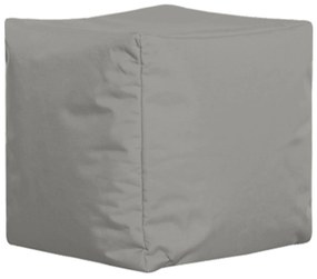 Pufe de Jardim Square Pouf – Fumado – 45x45x45 cm | Tribo Home