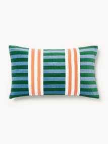 Capa de almofada de retalhos em veludo Tete