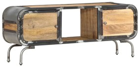 Móvel de TV 110x30x42 cm madeira de mangueira maciça