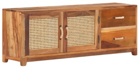 vidaXL Móvel de TV 120x30x45 cm madeira recuperada maciça