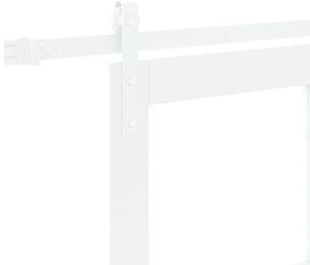 Porta Deslizante com Conjunto de Ferragens "ORKDAL" Madeira Sólida Bra