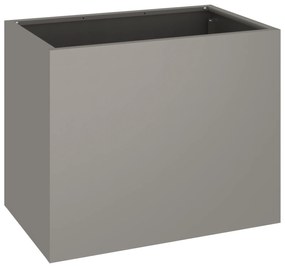 Vaso de Jardim Castanho 50 x 32 x 40 cm Aço envelhecido