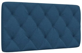 Almofadão de cabeceira 100 cm tecido azul