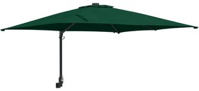 vidaXL Guarda-sol de Jardim Verde 248,5 x 247,5 x 160 cm
