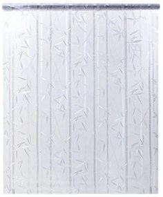 Películas para janela 2 pcs PVC fosco padrão de bambu