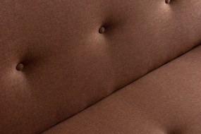 Sofá-Cama 3 Lugares Hiko – Castanho – 200 x 83 x 75 cm