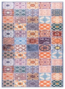 vidaXL Tapete/passadeira 80x100 cm mosaicos