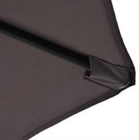 Chapéu de Sol Duplo Inclinável para Jardim Terraço Chapéu de Sol Excên