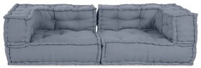 Puff Modular Cinzento 140x70x36