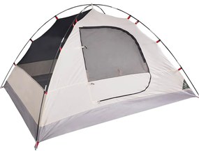 Tenda de campismo cúpula para 6 pessoas impermeável verde