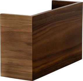 Candeeiro de parede inteligente madeira noz 24 cm c/ Wifi G9 - Otan