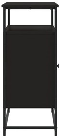 Aparador 100x35x80 cm derivados de madeira preto