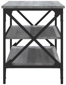 Móvel de TV 80x40x50 cm derivados de madeira cinzento sonoma