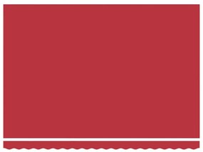 Toldo Retrátil Vermelho 450 × 300 cm Vermelho