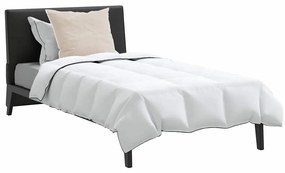 Edredão com travesseiro 2 pcs Branco 150 x 200 cm Penugem
