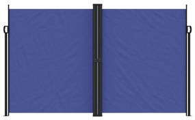 Toldo lateral retrátil 200x600 cm azul