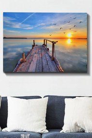 Pintura Decorativa em Tela 111732092 – Multicolor – 70 x 100 cm