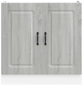 Armário baixo lavatório Kalmar cinzento sonoma 80x46x81,5 cm