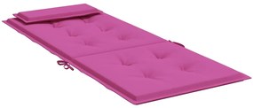 Almofadões p/ cadeira encosto alto 6 pcs tecido oxford rosa