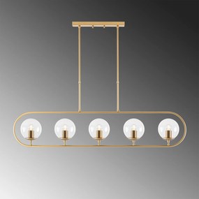 Chandelier Jewel – Dourado Brilhante – 122 x 15 cm