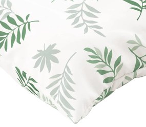 Almofadões p/ móveis paletes 3 pcs tecido oxford padrão folhas