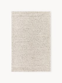 Tapete em lã artesanal de pelo curto Rumi