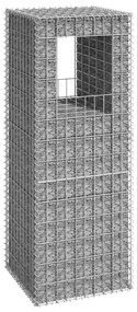 Poste/cesto gabião 50x50x140 cm ferro