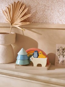 Trio de brinquedos de atividades em madeira FSC® madeira
