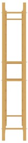 Garrafeira para 72 garrafas metal dourado