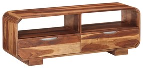 Móvel de TV 110x30x40 cm madeira de acácia maciça