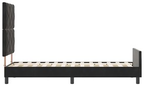 Cama vidaXL Preta 80x200 cm de Veludo