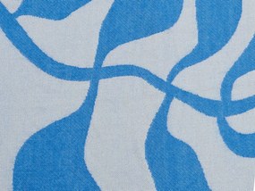 Manta azul 130 x 170 cm KIHUN Beliani