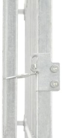 Canil de exterior com telhado 450x150x200 cm