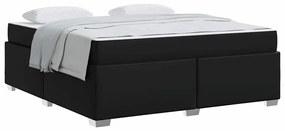Estrutura da Cama Outros Preto 180 x 200 cm Couro sintético
