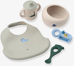 Mileah conjunto de refeição em silicone Liewood azul-acinzentado