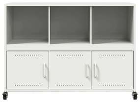 Aparador 100,5x39x72 cm aço branco
