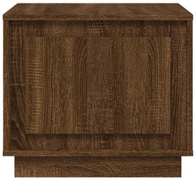 Mesa de centro 51x50x44 cm derivados madeira carvalho castanho