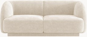 Sofá em chenille Miley (2 lugares), L 180 cm